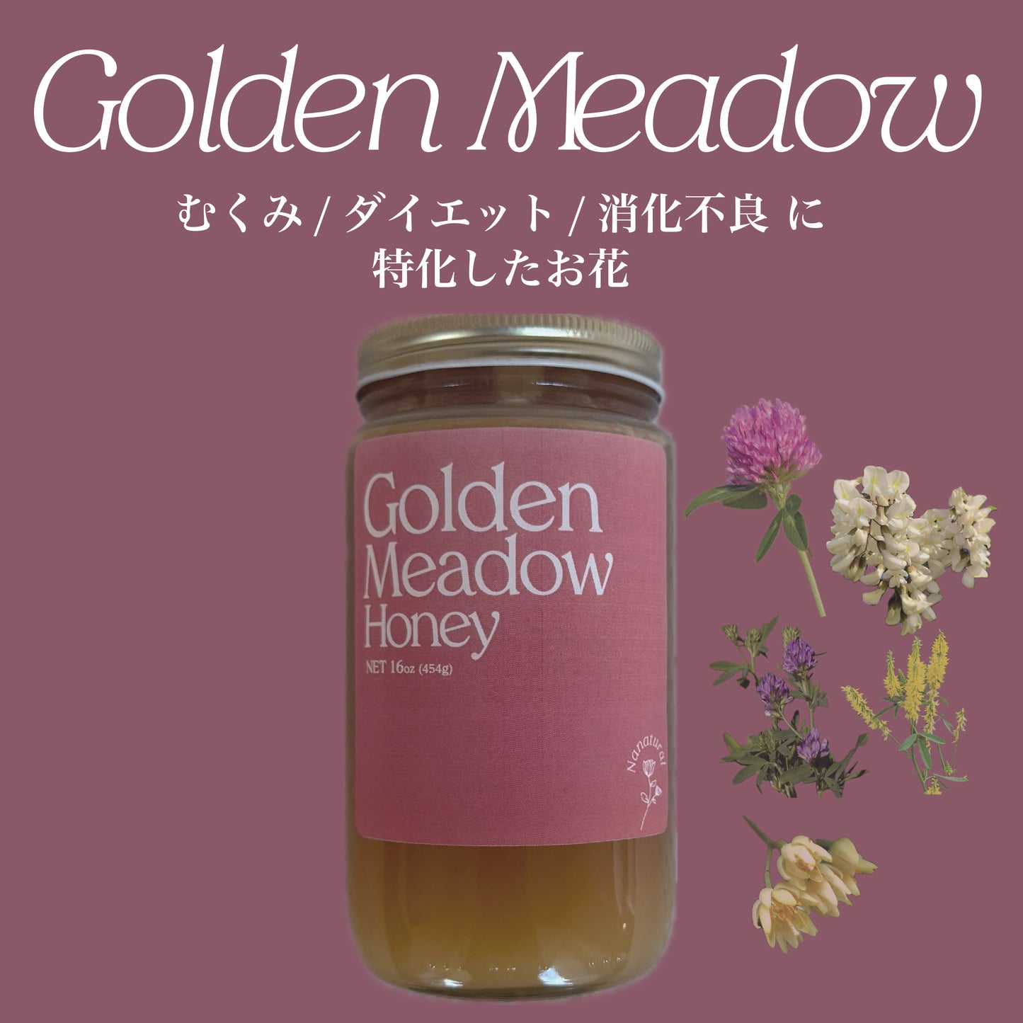 Golden Meadow Honey