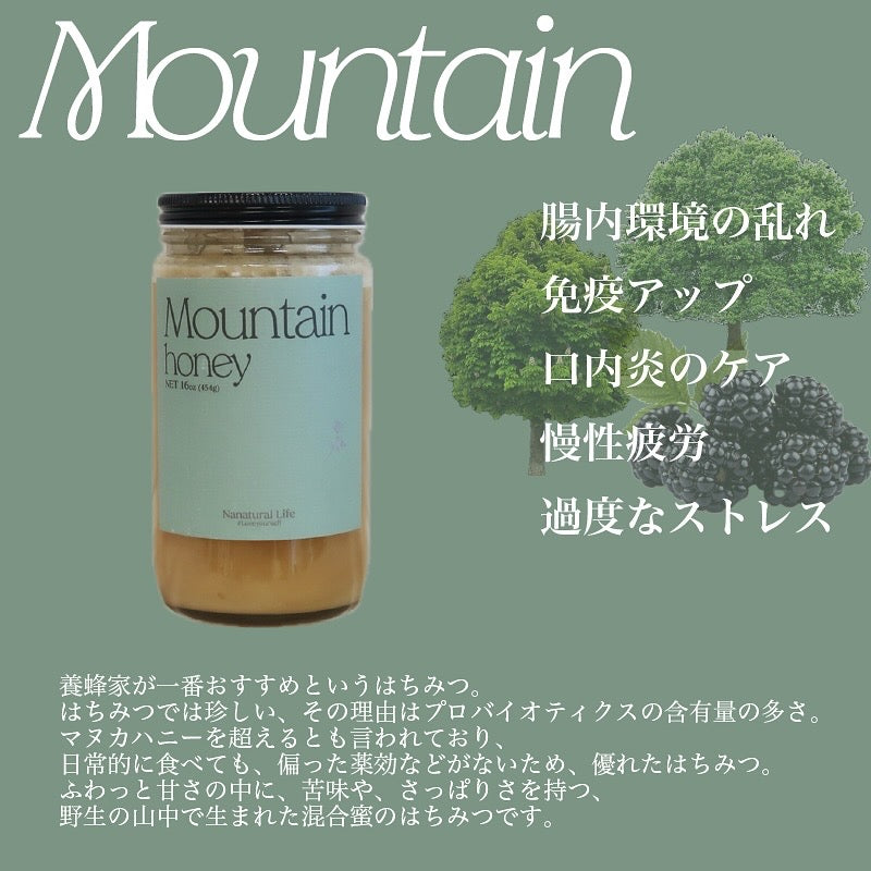 腸内環境を整える【Mountain Honey】