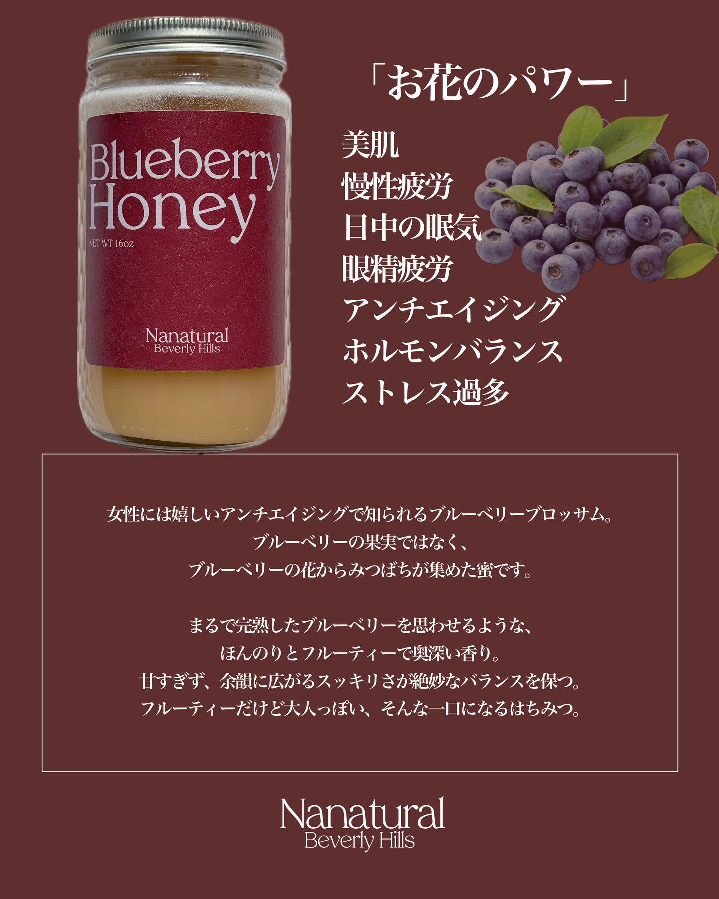 Blueberry Honey