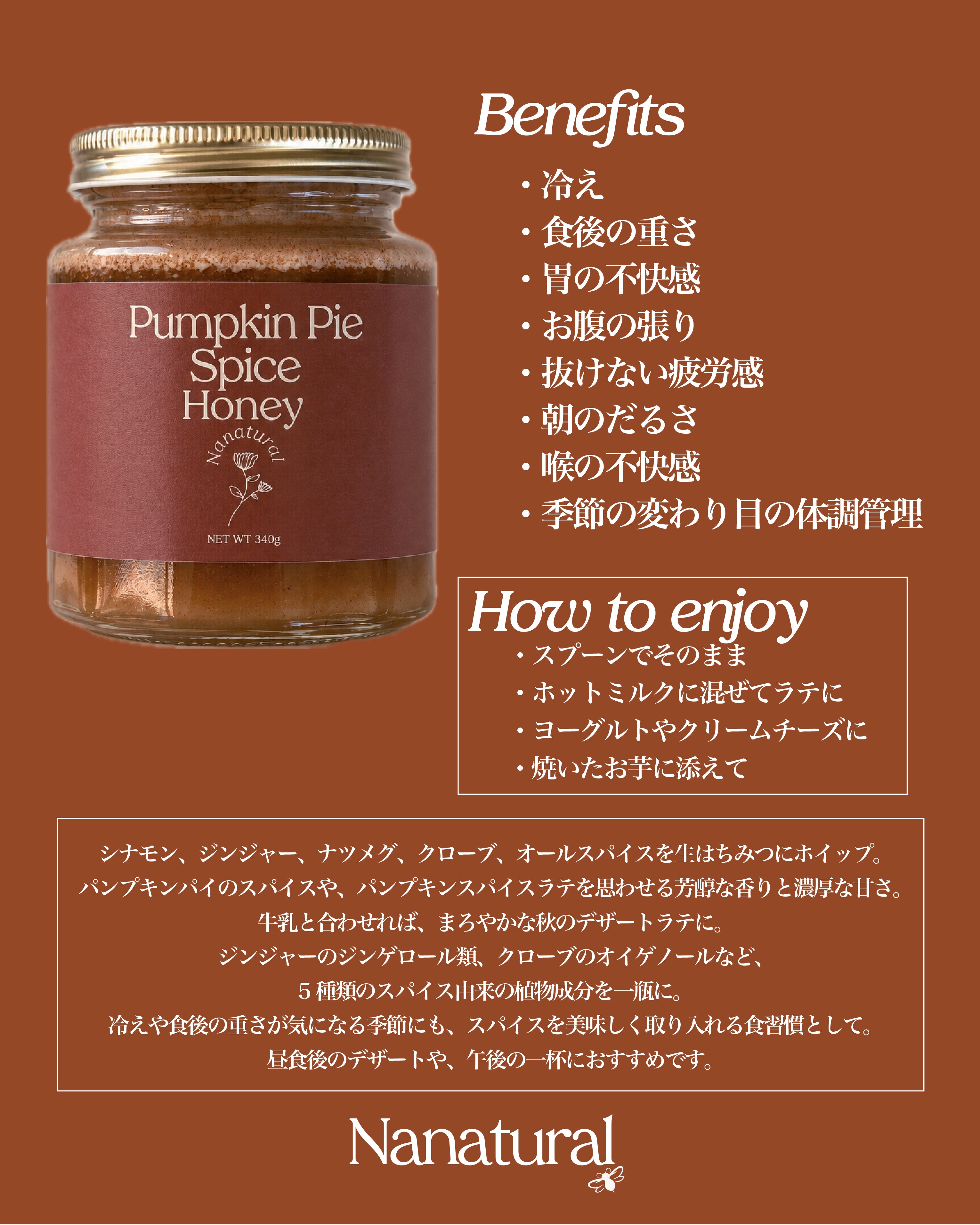 Nanatural Honey~ナナチュラル~ビバリーヒルズの生はちみつブランド