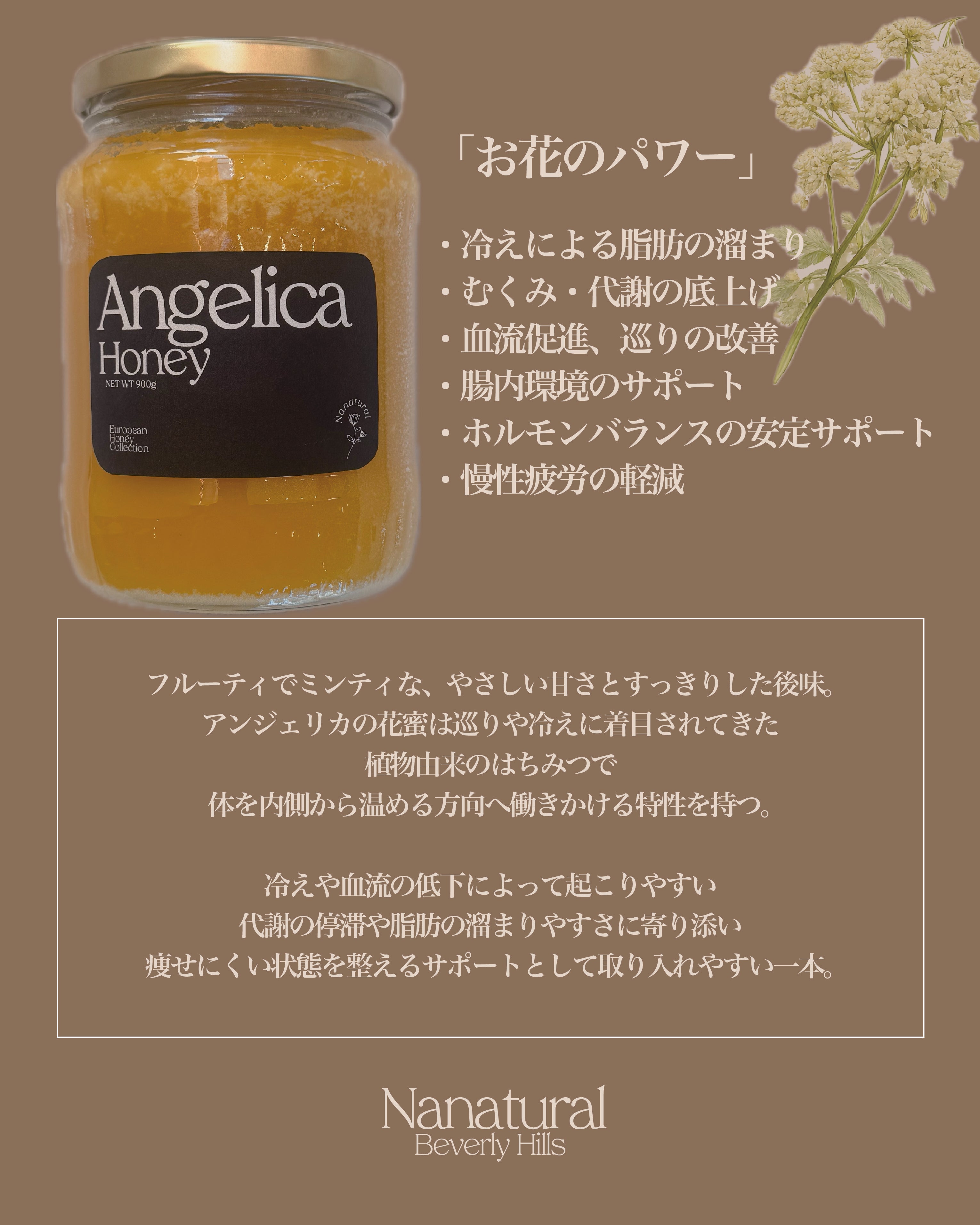 Angelica Honey – Nanatural Honey