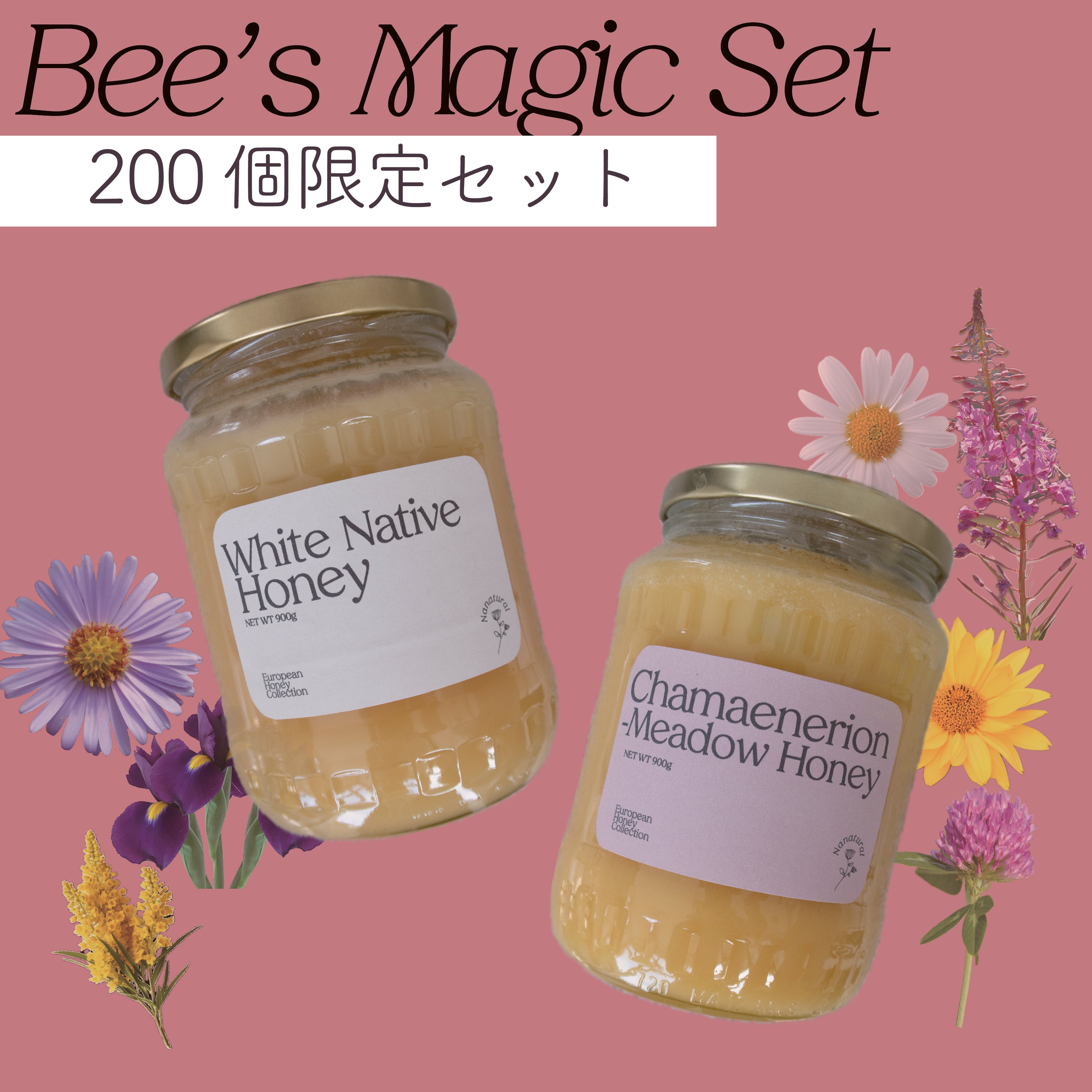 Nanatural  はちみつ Gold Acacia Honey – Nanatural Honey